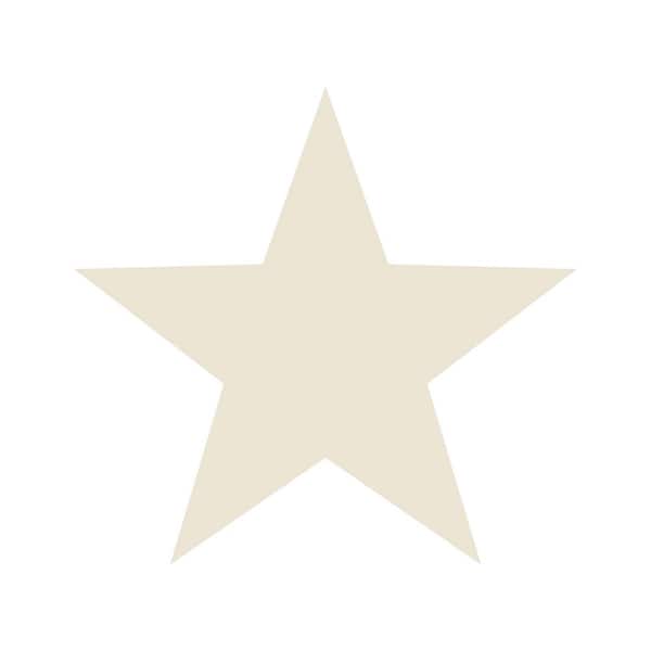 Unbranded Style Sisters Classic Beige Single Star Design Matte Finish Eco-FSC Certified Non-Woven Non-Pasted Wallpaper Sample