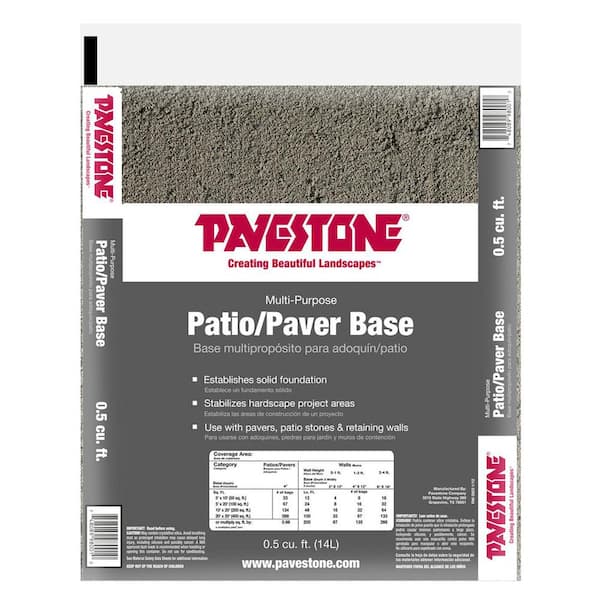 52.86 lb. 0.5 cu. ft. Paver Base