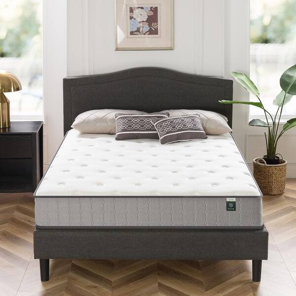 Photo 1 of 10 in. Medium Hybrid Tight Top Twin Comfort Support Mattress Twin