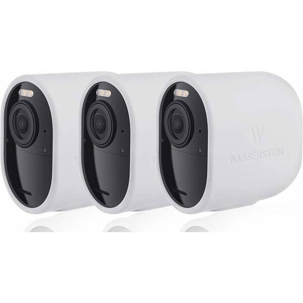Garanti Gætte Rendition Wasserstein Arlo Ultra/Ultra 2 and Pro 3/Pro 4 Protective Silicone Skins -  Accessorize and Protect Your Arlo Camera (3-Pack, White) 4897080229430 -  The Home Depot