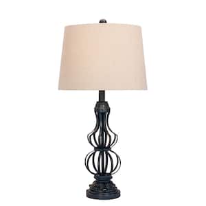 Martin Richard 28.5 in. Antique Blue Table Lamp