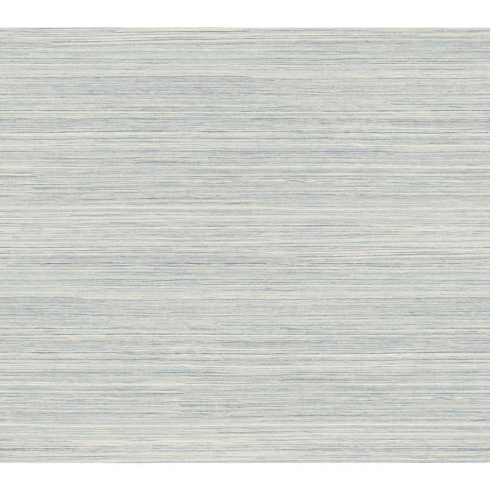 York Wallcoverings Cattail Weave Blue Peel and Stick Wallpaper Roll ...