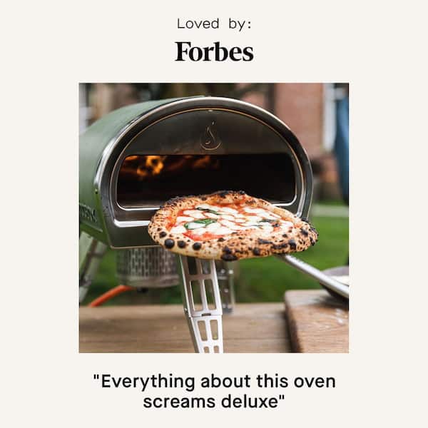 GOZNEY Roccbox Propane Outdoor Portable Pizza Oven 12 in. Olive