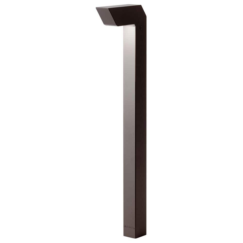 KICHLER Low Voltage Textured Architectural Bronze Hardwired Weather Resistant Right Angle Path
