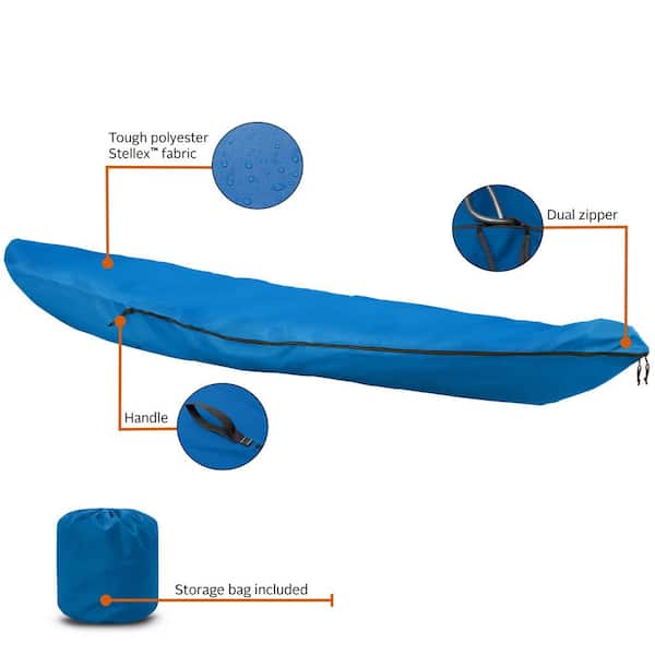 Classic Accessories Stellex Pontoon Boat Cover - Blue - 20-150-080501-00
