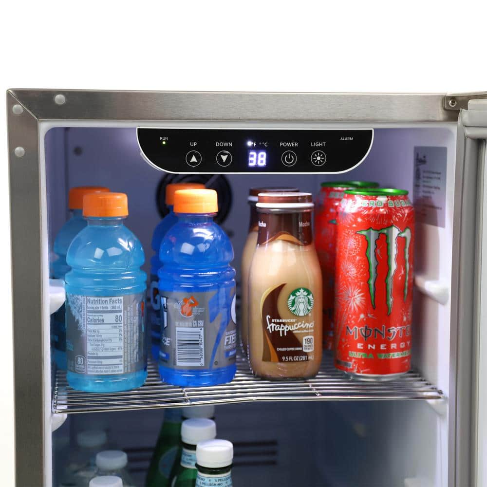 Avanti 2.9 Cu. Ft. Stainless Steel Undercounter Refrigerator