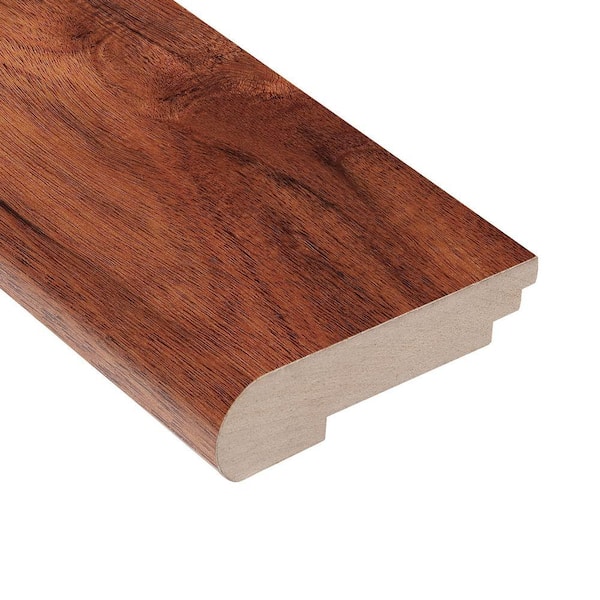 HOMELEGEND Teak Amber Acacia 3/4 in. Thick x 3-1/2 in. W x 78 in. L Stair Nose Hardwood Trim