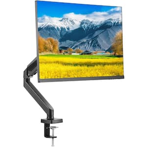 Monitor Mount Adjustable  Single for 13-32 in. Screens Gas Computer Monitor Arm Desk Mount Holds 20 lbs.