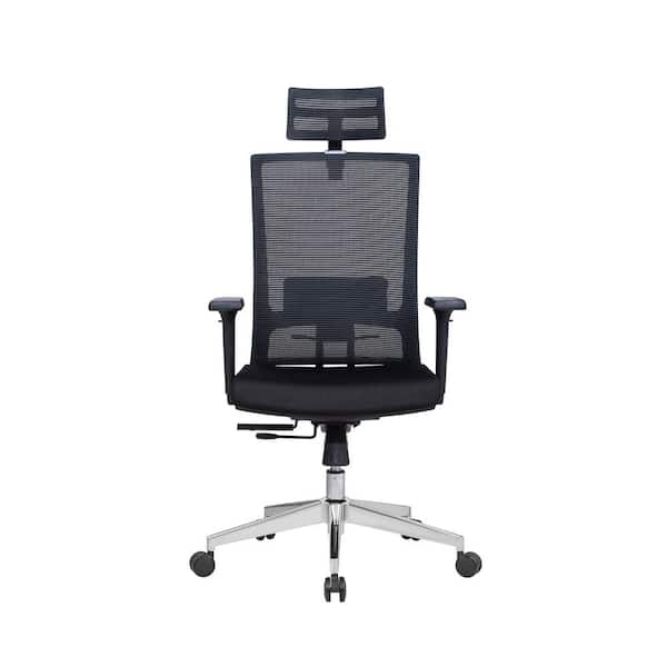LANBO 26 in. Black High Back Adjustable Height Ergonomic Office Chair with  Lumbar Support LBZM8009BK - The Home Depot