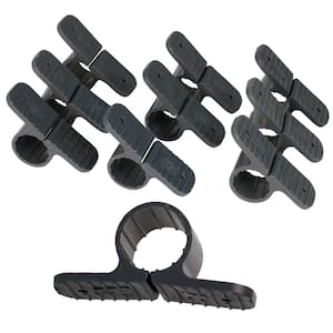 1/2 in. PEX Tubing Support Standard Pipe Clamp Plastic Insulator, Copper Piping Insulation to Reduce Banging (10-Pack)